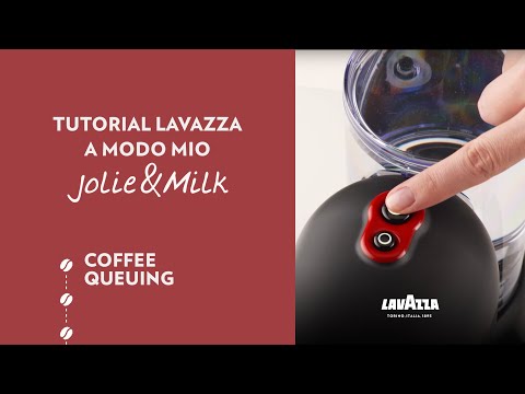 Lavazza A Modo Mio Jolie&amp;Milk - Tutorial coffee queuing | Lavazza