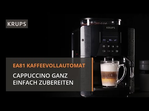 Cappuccino mit dem Espresso-Kaffee-Vollautomaten zubereiten | Krups