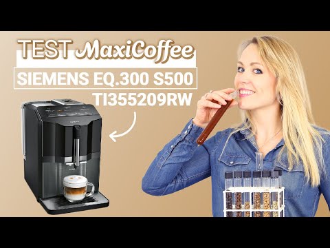 SIEMENS EQ 300 S500 TI355209RW | Machine à café grain | Le Test MaxiCoffee