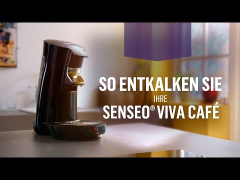 Wie Sie Ihre SENSEO® Viva Cafe entkalken | Philips